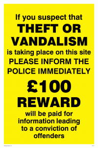 WC511: Theft vandalism inform police