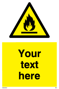 WV5122: Custom Flames Sign