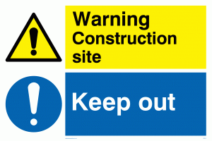 CC512: Construction site Keep out