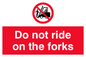 PV5278: Do not ride on forks