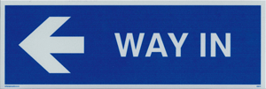 IA5316: Way In (Arrow Left)