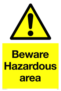 WV5336: Beware Hazardous area