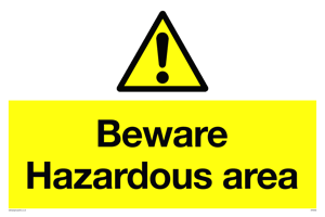 WV5336: Beware Hazardous area