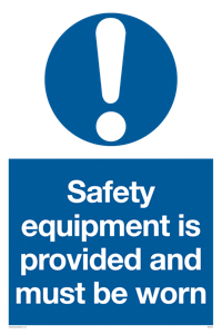 MP5341: Safety equipment is provided