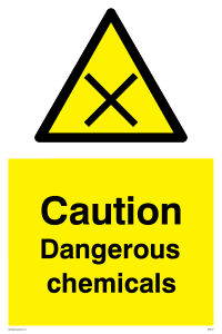 WN5407: Warning Dangerous chemicals