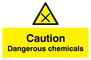 WN5407: Warning Dangerous chemicals
