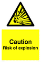 WN5419: Caution Risk of explosion
