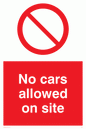 PC541: no cars allowed on site