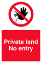 PA5435: Private land No entry