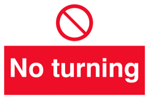 PA5439: No turning