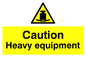 WV5443: Caution Heavy equipment