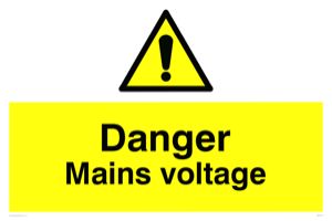 WE5470: Danger Mains switch