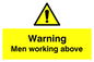 WC5494: Warning Men working above