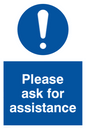 MV5499: Please ask for assistance