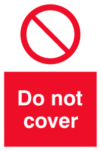 PV5507: Do not cover