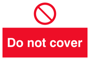 PV5507: Do not cover