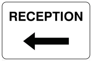 IV5521: Reception (Arrow left)