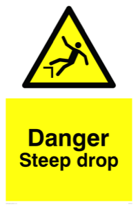 WV5524: Danger Steep drop