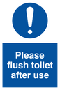 MH5532: Please flush toilet