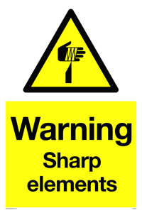 WV5574: Warning Sharp elements
