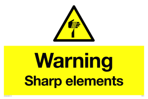 WV5574: Warning Sharp elements