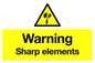 WV5574: Warning Sharp elements