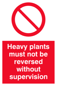 PV5575: Heavy plants must not be reversed