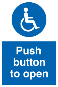 MA5578: Push button to open