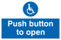 MA5578: Push button to open