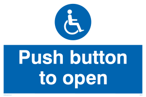 MA5578: Push button to open