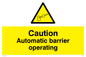 WA5579: Automatic barrier