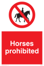 PV5583: Horses prohibited