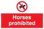 PV5583: Horses prohibited