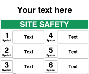 CC5591: Custom Site safety board 6X slots