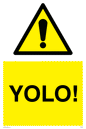 WV5599: YOLO! Sign