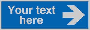 MA5641: Custom Arrow right Sign