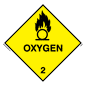 LN5734: Oxygen Hazard Sign