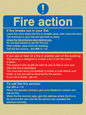 MF5748: Fire action notice Stay Put message