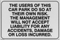 IR578: Carpark liability disclaimer
