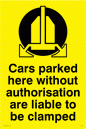 WR594: Cars liable to be clamped