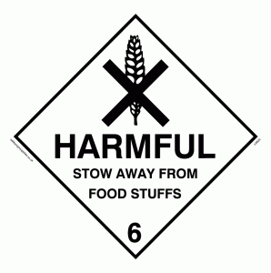 LN625: harmful stow away from food stuffs