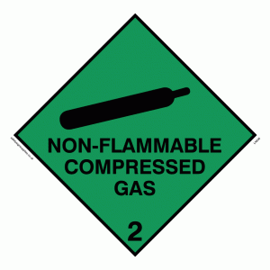 LN636: non-flammable compressed gas
