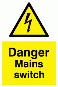 WE68: Danger Mains Switch