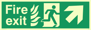 SG696: fire exit - safety sign