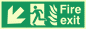 SG697: fire exit - safety sign