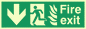 SG698: fire exit - safety sign
