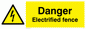 WE77: danger electrified fence