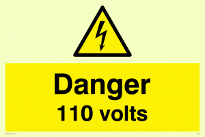 WE80: danger 110 volts