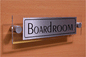 DV871: boardroom - door sign