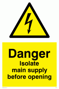 WE87: Isolate main supply